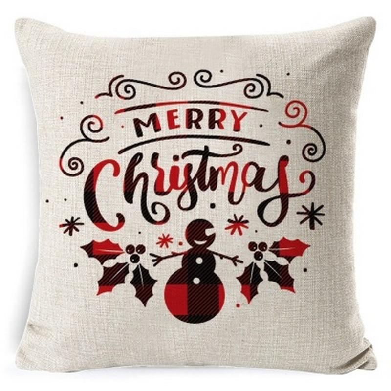 45X45CM 1/2PCS Linen Christmas Cushion Cover Pillowcase Waist Pillow With High-Quality Zipper New Year Cover Home Decorations
45X45CM 1/2PCS Linen Christmas Cushion Cover Pillowcase Waist Pillow With High-Quality Zipper New Year Cover Home Decorations