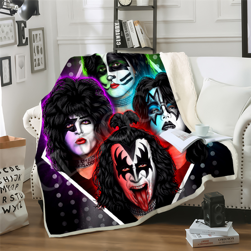 CLOOCL Hip Hop Rock Band KISS Blankets 3D Print Double Layer Casual Sofa Travel Teens Women Men Bedding Throw Blanket Plush Quilt
CLOOCL Hip Hop Rock Band KISS Blankets 3D Print Double Layer Casual Sofa Travel Teens Women Men Bedding Throw Blanket Plush Quilt