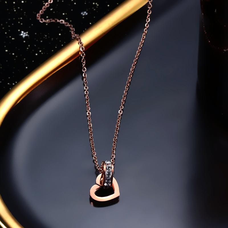 Simple temperament net red titanium steel necklace female fading rose gold clavicle chain hypoallergenic jewelry
Simple temperament net red titanium steel necklace female fading rose gold clavicle chain hypoallergenic jewelry