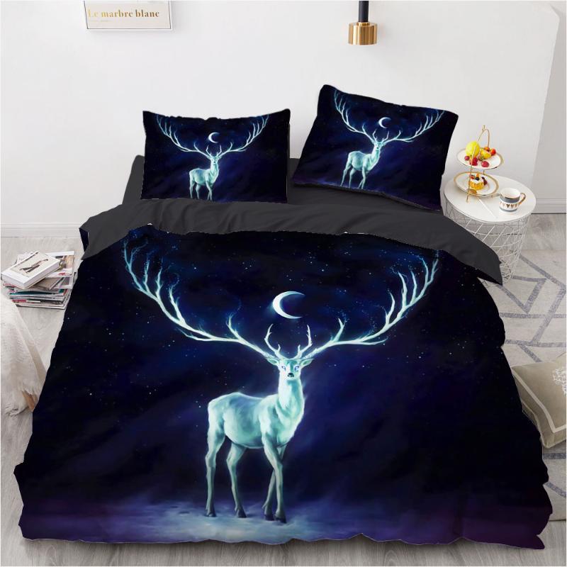 3D Animal Design Comforter Duvet Quilt Cover Bedding Set Full King Queen Double Full Size Deer Black Home Textile, Dream012-black
3D Animal Design Comforter Duvet Quilt Cover Bedding Set Full King Queen Double Full Size Deer Black Home Textile, Dream012-black