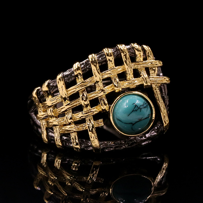 Creative Black branches Gold color Mesh Weave Finger rings for women Fashion Green Stone Ladies Girls Party jewelry Bague femme
Creative Black branches Gold color Mesh Weave Finger rings for women Fashion Green Stone Ladies Girls Party jewelry Bague femme