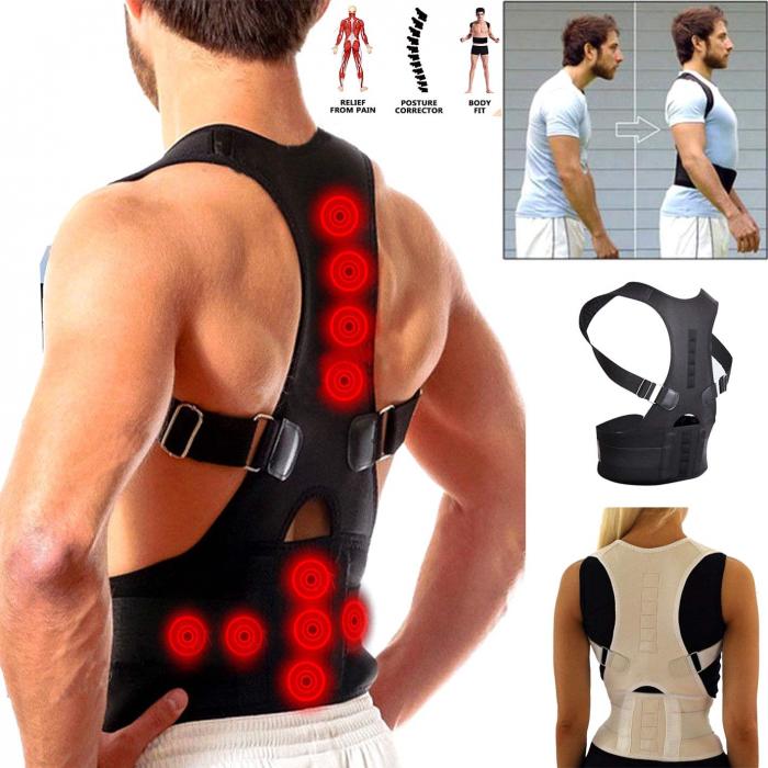Back Support Adjustable Adult Body Shaping Posture Corrector Belt Shoulder Brace Strap For Improving Round Hunchback, White
Back Support Adjustable Adult Body Shaping Posture Corrector Belt Shoulder Brace Strap For Improving Round Hunchback, White