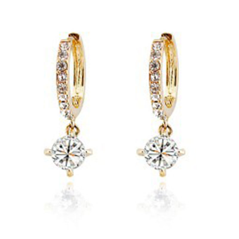 Fashion Jewelry Gold / Silver Plated Crystal Hoop Hook Earrings for Women Jewelry Gift
Fashion Jewelry Gold / Silver Plated Crystal Hoop Hook Earrings for Women Jewelry Gift