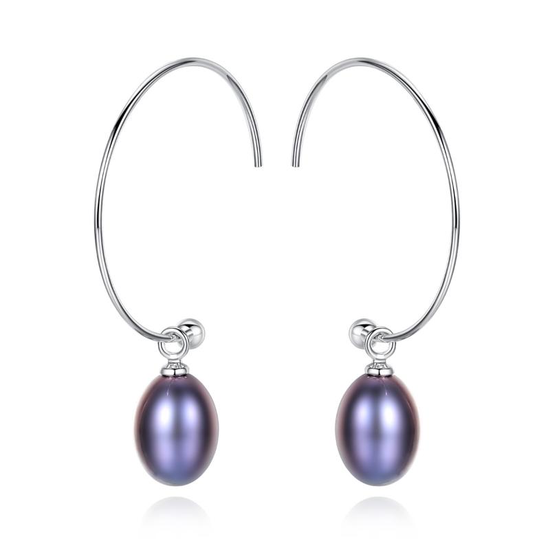 Freshwater Pearl S925 Sterling Silver European and American Minimalist Fashion Women's Earrings
Freshwater Pearl S925 Sterling Silver European and American Minimalist Fashion Women's Earrings