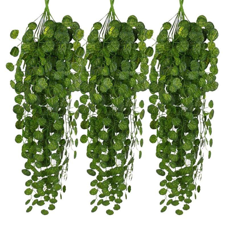 6PC Artificial Fake Hanging Vine Plant Leaves Garland Home Garden Wall Decoration Artificial Green Rattan Home Wall Decor
6PC Artificial Fake Hanging Vine Plant Leaves Garland Home Garden Wall Decoration Artificial Green Rattan Home Wall Decor