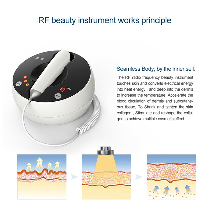 Radio Frequency Facial And Body Skin Tightening Machine-Professional Home RF Lifting Skin Care Anti Aging Device-Salon Effects