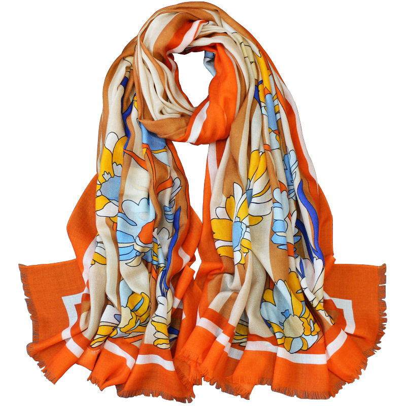 Women Cashmere Soft Scarf flower Hijab Shawls and Wraps Female Foulard Echarpe Popular Daisy Designer Bandana 200cm Long Scarfs
Women Cashmere Soft Scarf flower Hijab Shawls and Wraps Female Foulard Echarpe Popular Daisy Designer Bandana 200cm Long Scarfs