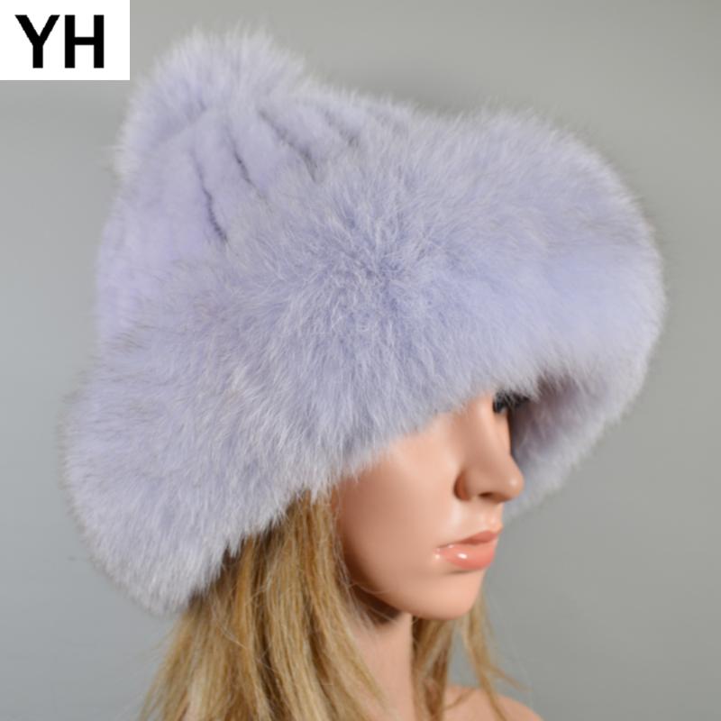 New Lady Winter Outdoor Warm Knitted Real Genuine Fur Balls Hats Women Real Caps Beanies Hat Skullies, Black
New Lady Winter Outdoor Warm Knitted Real Genuine Fur Balls Hats Women Real Caps Beanies Hat Skullies, Black