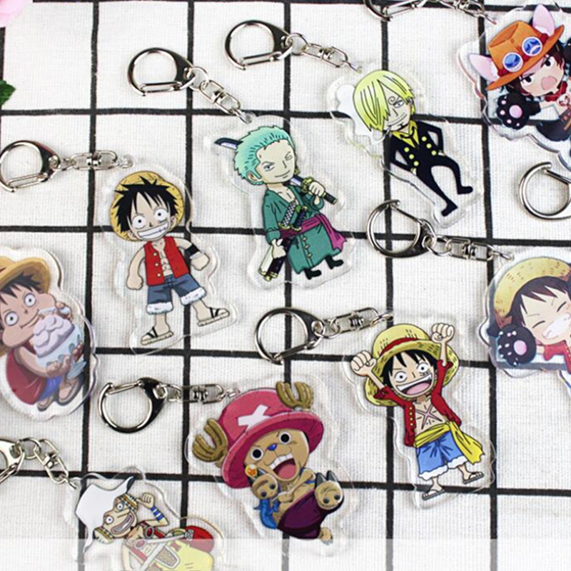 10 Styles Japanese Anime ONE PIECE Keychain Roronoa Zoro Double Sided Arcylic Key Chain Women Men Jewelry Cosplay Chaveiro Gifts
10 Styles Japanese Anime ONE PIECE Keychain Roronoa Zoro Double Sided Arcylic Key Chain Women Men Jewelry Cosplay Chaveiro Gifts