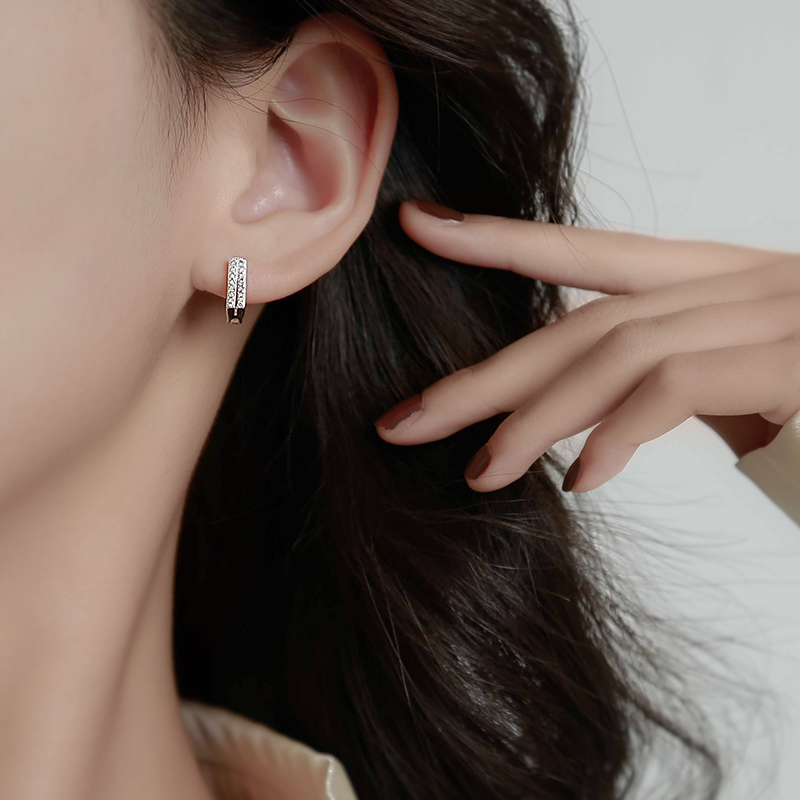 Hoop & Huggie Square Trendy Hollow Geometric Bling Cubic Zirconia Silver Color Earrings For Women Dainty Luxury Glitter Jewelry SD2335
Hoop & Huggie Square Trendy Hollow Geometric Bling Cubic Zirconia Silver Color Earrings For Women Dainty Luxury Glitter Jewelry SD2335