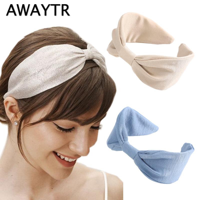 AWAYTR Women Hair Accessories Cotton Dot Hairband Knot British Style Solid Color Fabric Headband Girls Headwear Spring Hair Band
AWAYTR Women Hair Accessories Cotton Dot Hairband Knot British Style Solid Color Fabric Headband Girls Headwear Spring Hair Band