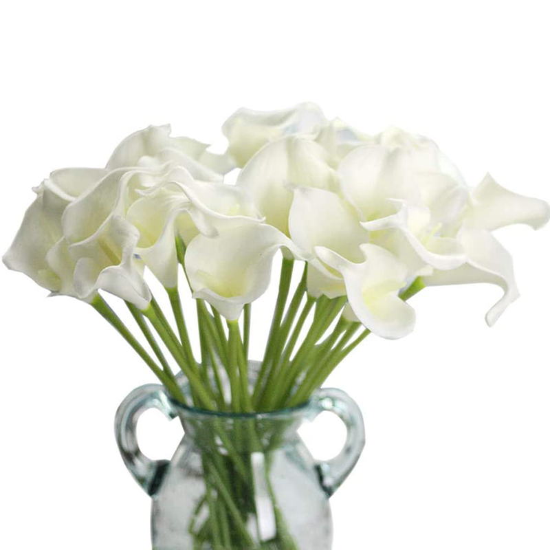 Newly 12 Pcs Handmade Flowers Calla Lily Bridal Wedding Bouquet for Home Garden Party Decoration TE889
Newly 12 Pcs Handmade Flowers Calla Lily Bridal Wedding Bouquet for Home Garden Party Decoration TE889
