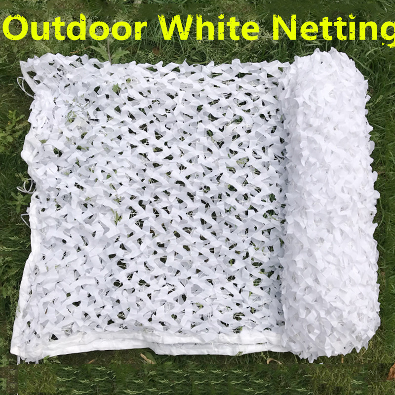 Hunting Camouflage Nets Car Covers Tent Shade Camping Sun Shelter White Netting Party Decoration Photography 3X8M,4X6M
Hunting Camouflage Nets Car Covers Tent Shade Camping Sun Shelter White Netting Party Decoration Photography 3X8M,4X6M