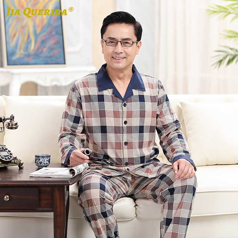 Men Pijamas Big Zie 100% Cotton Spring Long Sleeved Luxury Mens Pajama Set Big Size Father's Pajamas Plaid Two Pieces Sleepwear, 76103
Men Pijamas Big Zie 100% Cotton Spring Long Sleeved Luxury Mens Pajama Set Big Size Father's Pajamas Plaid Two Pieces Sleepwear, 76103