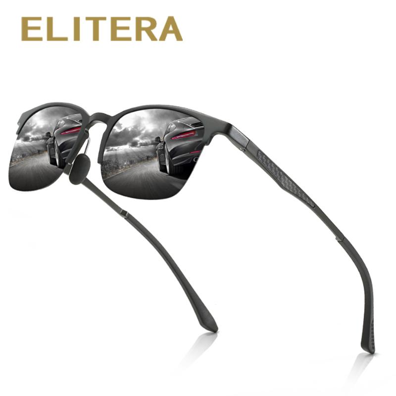 ELITERA Classic Style Men's Sunglasses Polarized Driving Sun Glasses for Women Semi-rimless Frame
ELITERA Classic Style Men's Sunglasses Polarized Driving Sun Glasses for Women Semi-rimless Frame