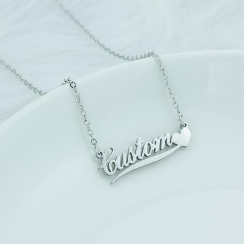 BFF Gift Idea Handmade Custom Jewelry Personalized Name Necklace Women Men Bijoux Femme Gold Filled Heart Statement Chain
BFF Gift Idea Handmade Custom Jewelry Personalized Name Necklace Women Men Bijoux Femme Gold Filled Heart Statement Chain