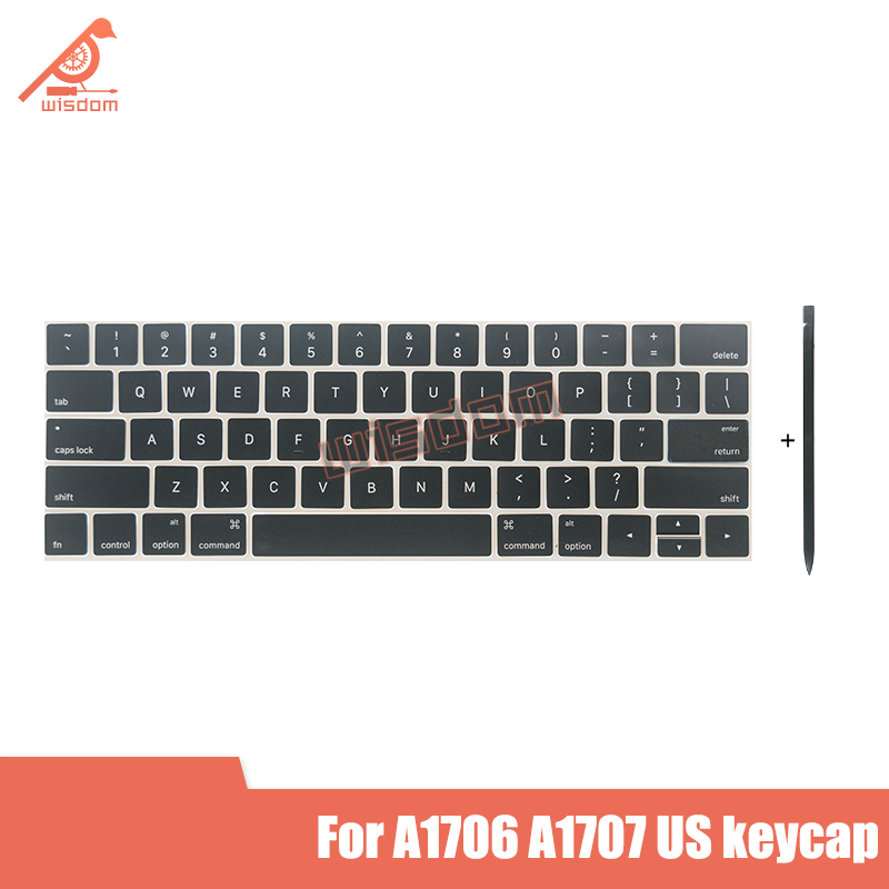 

Full New Keyboard Keycap US Key Cap For Pro Retina 13" A1708 A1706 A1707 Keyboard 2020 2020 Year US Keys Set
