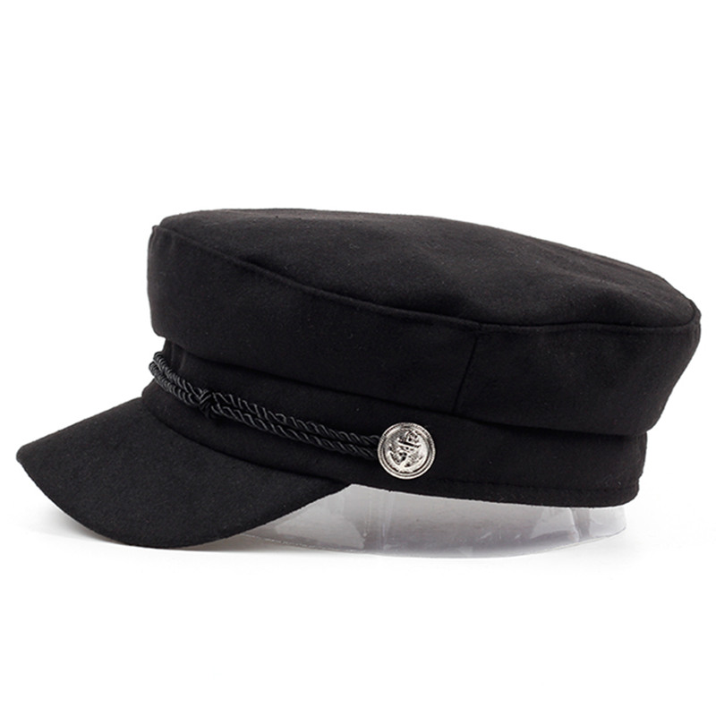 VORON new navy Cap Hat Female Winter Hats For Women Men Ladies Army Militar Hat wool Visor Black Cap Sailor Bone Male
VORON new navy Cap Hat Female Winter Hats For Women Men Ladies Army Militar Hat wool Visor Black Cap Sailor Bone Male