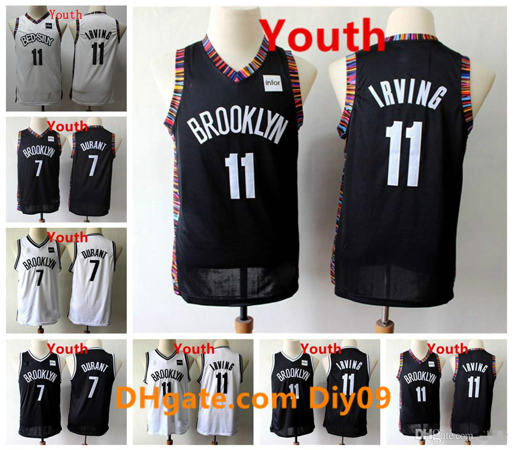 Kids 11 Kyrie Irving Brooklyn Nets Jersey Black White 7 Kevin Durant City nba Edition Stitched Youth Vintage Basketball Jerseys, Black;red
Kids 11 Kyrie Irving Brooklyn Nets Jersey Black White 7 Kevin Durant City nba Edition Stitched Youth Vintage Basketball Jerseys, Black;red