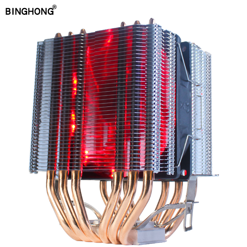 BING HONG 6Heat Pipes CPU Cooler for Intel 115X 1366 9cm RGB Fan Dual-tower CPU Fan Cooling AMD3 AM4 LGA X79 X99 X299 2011 2066
BING HONG 6Heat Pipes CPU Cooler for Intel 115X 1366 9cm RGB Fan Dual-tower CPU Fan Cooling AMD3 AM4 LGA X79 X99 X299 2011 2066
