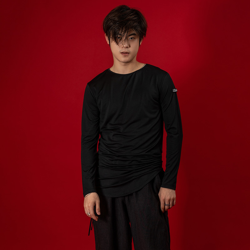 Latin Dance Shirts Men Round Neck Long Sleeve Loose Top Rumba Cha Cha Samba Tango Salsa Male Adult Practice Clothes DNV13376, Black
Latin Dance Shirts Men Round Neck Long Sleeve Loose Top Rumba Cha Cha Samba Tango Salsa Male Adult Practice Clothes DNV13376, Black