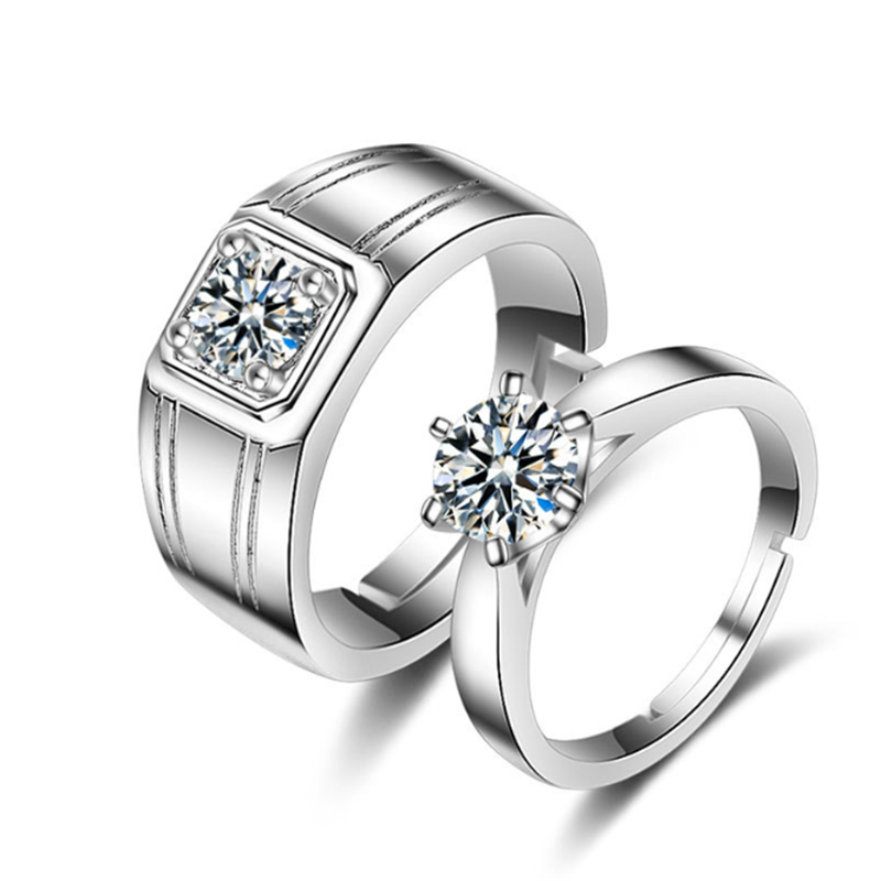 Fashion popular simple zircon small fresh opening ring lovers Valentine's Day engagement wedding party gift jewelry wholesale
Fashion popular simple zircon small fresh opening ring lovers Valentine's Day engagement wedding party gift jewelry wholesale