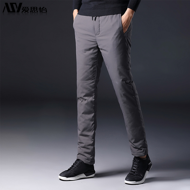2020 Winter New Men' Lace-up down Wadded Trousers Padded Warm Casual Pants for Youth, Black
2020 Winter New Men' Lace-up down Wadded Trousers Padded Warm Casual Pants for Youth, Black
