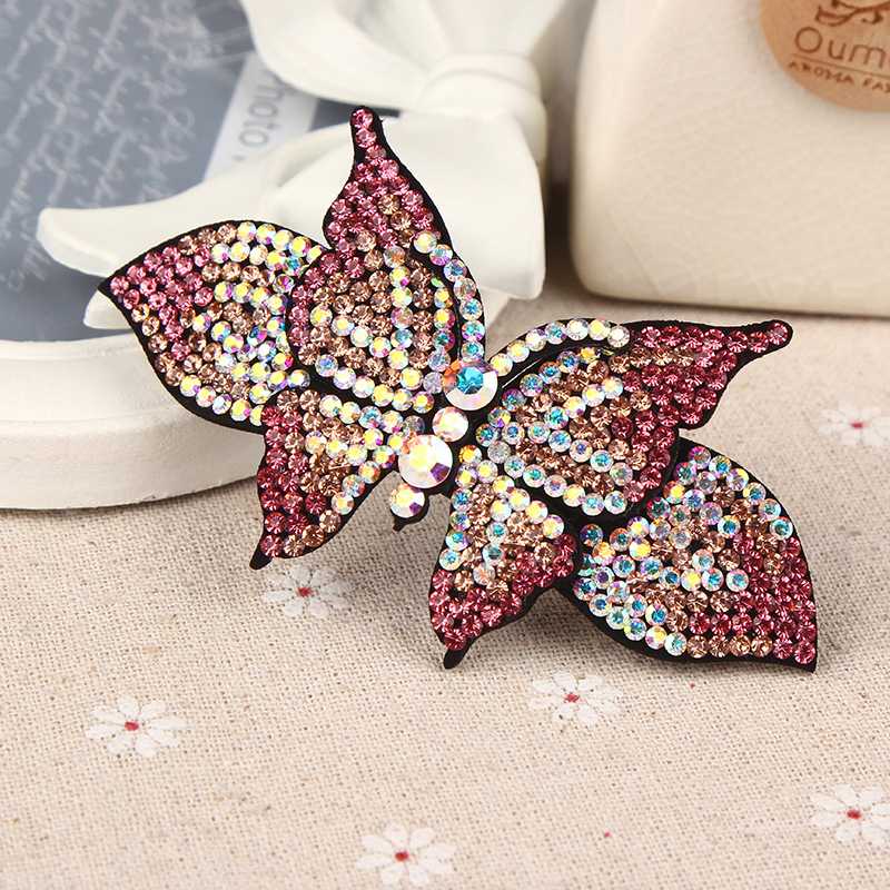 Korean New Spring Simple Headwear Butterfly Rhinestone Barrettes Spring Hair Clip Girl Women Fashion Headdress Hair Accessories
Korean New Spring Simple Headwear Butterfly Rhinestone Barrettes Spring Hair Clip Girl Women Fashion Headdress Hair Accessories