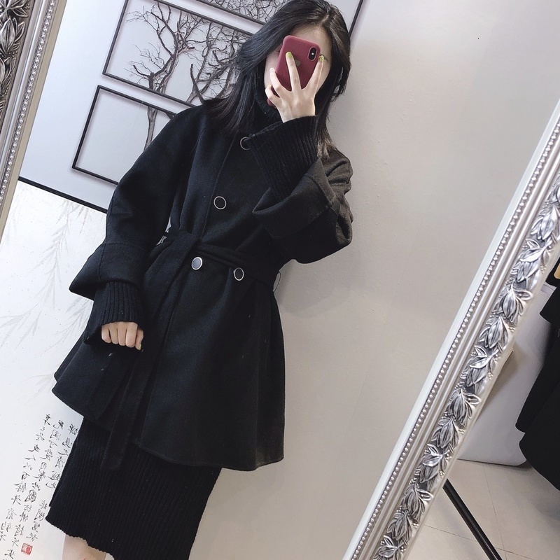 Wool Coat Women Vintage Winter Coat Women Double Side Long Jacket Oversize Windbreaker Abrigos Mujer Invierno 2020 19020 YY1120, Black
Wool Coat Women Vintage Winter Coat Women Double Side Long Jacket Oversize Windbreaker Abrigos Mujer Invierno 2020 19020 YY1120, Black