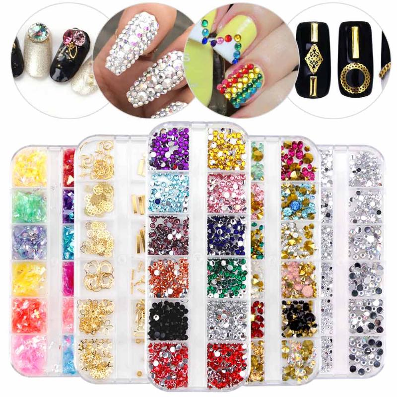 1 Box Multi Size Glass Rhinestones Mixed Colors Tip 3D Charms DIY Tips Manicure Nail Art Decorations Nail Art Accessory Tool
1 Box Multi Size Glass Rhinestones Mixed Colors Tip 3D Charms DIY Tips Manicure Nail Art Decorations Nail Art Accessory Tool