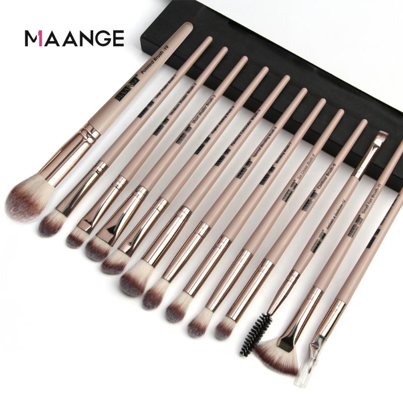 MAANGE 13Pcs Makeup Brushes Set Professional Eyeshadow Foundation Blush Powder Eyeliner Eyelash Lip Make Up Brush Cosmetic Tool
MAANGE 13Pcs Makeup Brushes Set Professional Eyeshadow Foundation Blush Powder Eyeliner Eyelash Lip Make Up Brush Cosmetic Tool