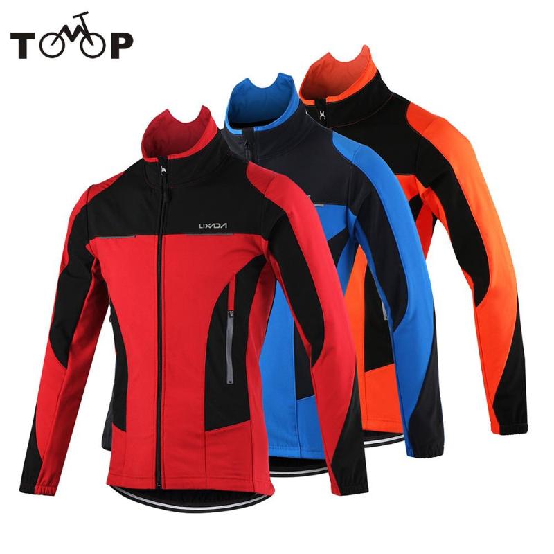Winter Warm Up Bicycle Clothing Windproof Coat Lixada Men' Thermal Cycling Jacket MTB Bike Jersey Riding Sportswear, Orange
Winter Warm Up Bicycle Clothing Windproof Coat Lixada Men' Thermal Cycling Jacket MTB Bike Jersey Riding Sportswear, Orange