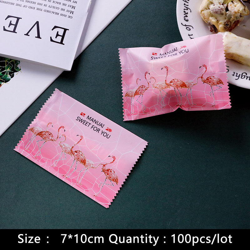 100pcs/lot Cookies Plastic Packaging Gift Bag Red Marbling Matte Five Elegant Flamingos Baby Shower Party Handmade Biscuit Pack
100pcs/lot Cookies Plastic Packaging Gift Bag Red Marbling Matte Five Elegant Flamingos Baby Shower Party Handmade Biscuit Pack