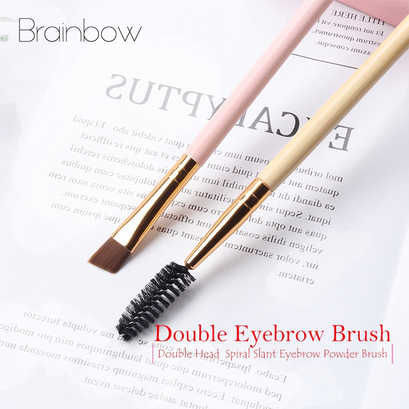 Brainbow 1PC/2PC Angled Eyebrow Brushes Double Head Eyelash Eyebrow Makeup Brush Cosmetics Beauty Tools Beveled Spiral Brush
Brainbow 1PC/2PC Angled Eyebrow Brushes Double Head Eyelash Eyebrow Makeup Brush Cosmetics Beauty Tools Beveled Spiral Brush