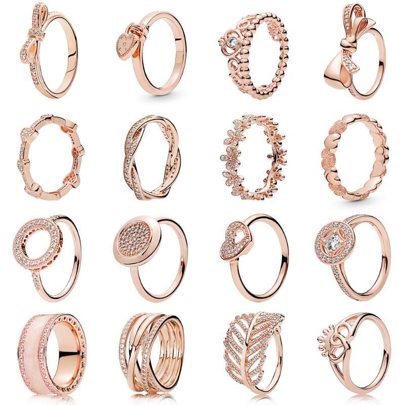 KAKANY New high quality Women Crown Bow Heart Ring Elegant Rose Gold European Fashion Jewelry Mother's Day Gift
KAKANY New high quality Women Crown Bow Heart Ring Elegant Rose Gold European Fashion Jewelry Mother's Day Gift