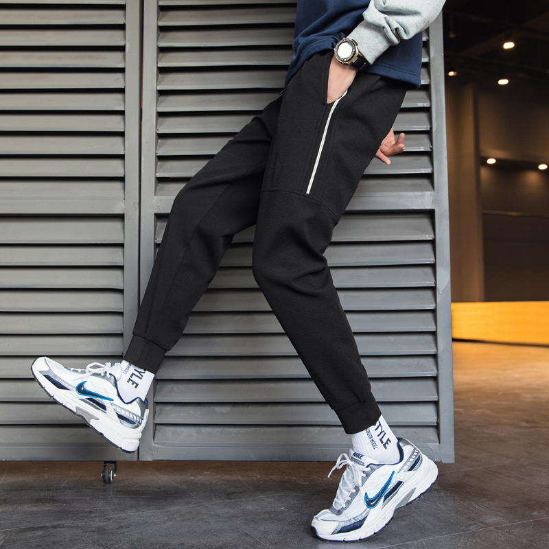 Men's Elastic Waist Sweatpants Solid Trousers Joggers Fitness Casual Track Pant Patchwork Stripe Letter Sports Clothing K2020, Black
Men's Elastic Waist Sweatpants Solid Trousers Joggers Fitness Casual Track Pant Patchwork Stripe Letter Sports Clothing K2020, Black