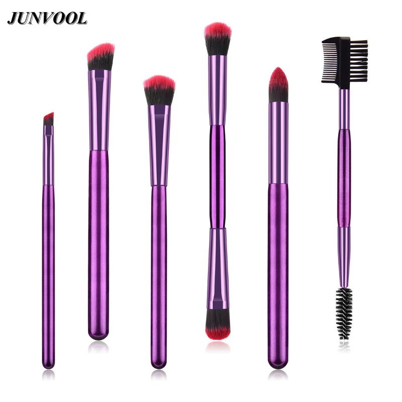 6Pcs Purple Makeup Brushes Set Powder Foundation Eyeshadow Lash Eyeliner Lip Cosmetic Brush Double Head Eyebrow Comb Beauty Tool
6Pcs Purple Makeup Brushes Set Powder Foundation Eyeshadow Lash Eyeliner Lip Cosmetic Brush Double Head Eyebrow Comb Beauty Tool