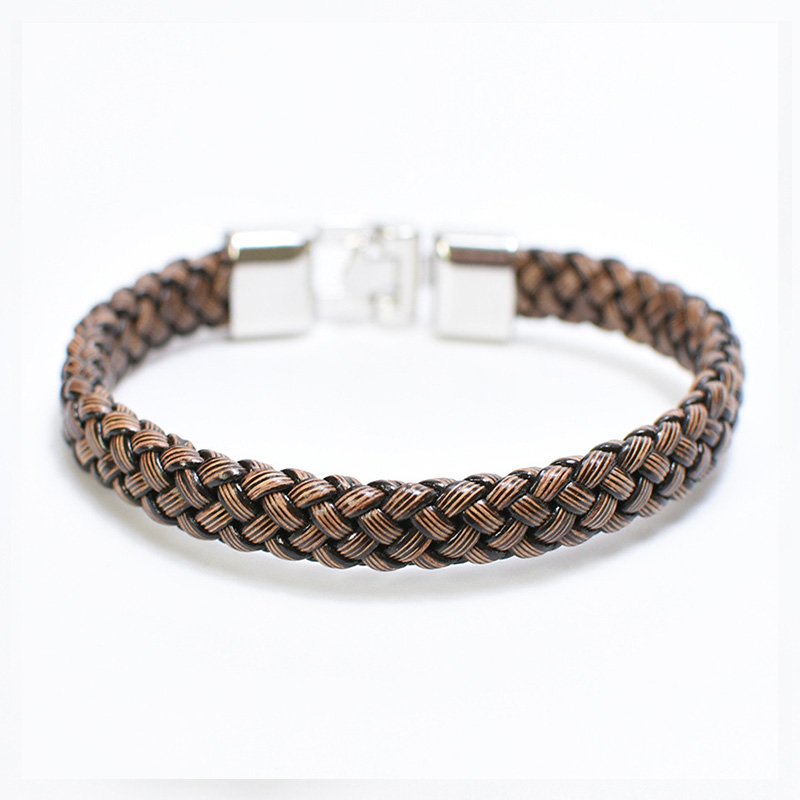 Black Brown Genuine Leather Bracelets for Men Accessories Silvery Buckle Weave Wrap Bracelets Wristband Jewellery Gift 2020
Black Brown Genuine Leather Bracelets for Men Accessories Silvery Buckle Weave Wrap Bracelets Wristband Jewellery Gift 2020
