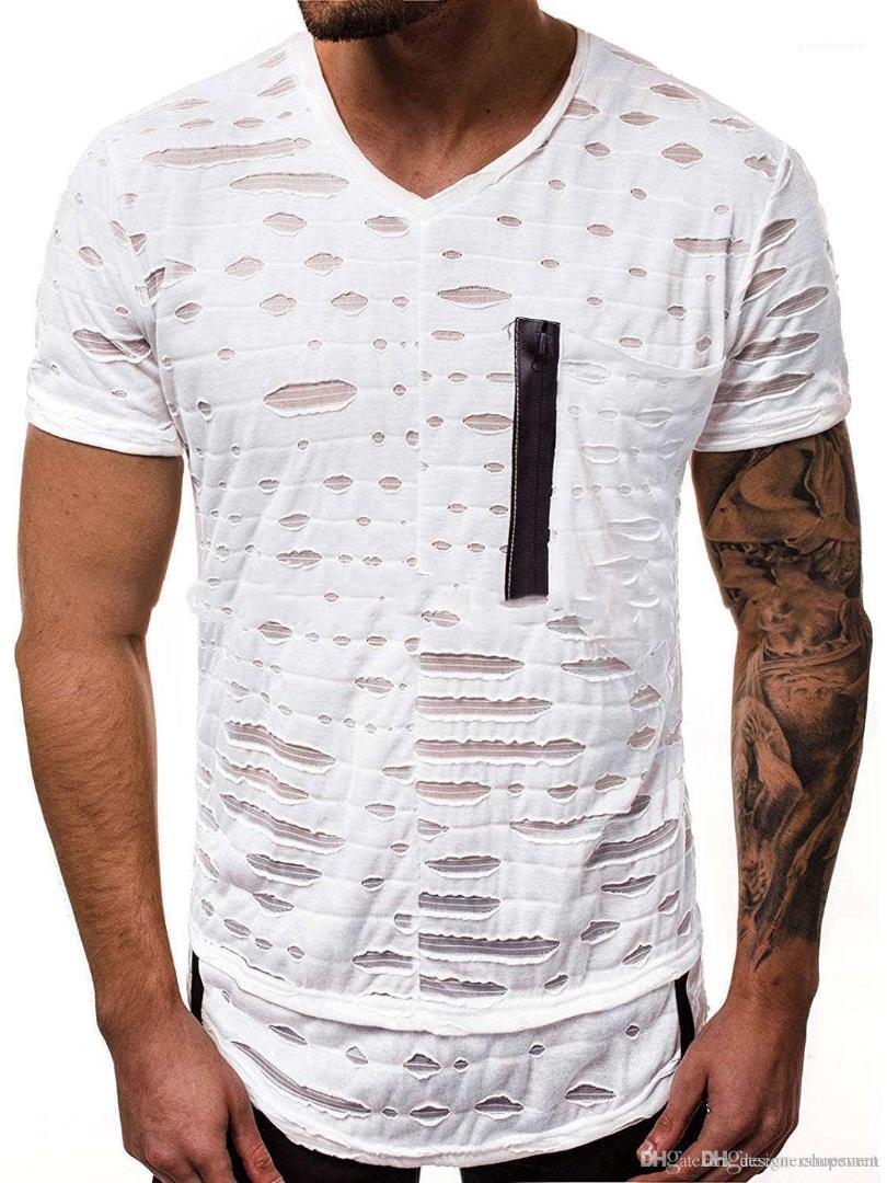 Short Sleeves T Shirts Designer Printed Casual Mens Tops Male Clothing Luxury Hollow Zipper Mens Tee Fashion, White;black
Short Sleeves T Shirts Designer Printed Casual Mens Tops Male Clothing Luxury Hollow Zipper Mens Tee Fashion, White;black