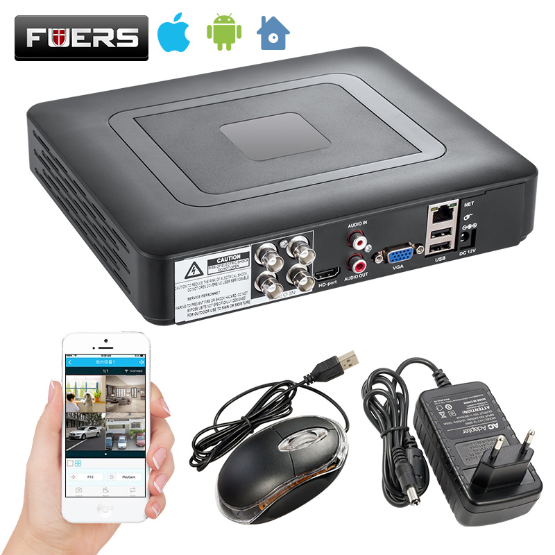 FUERS Digital Video Recorder 1080N 4CH 8CH CCTV AHD DVR For CCTV Kit VGA Security Camera System For IP Camera DVR H.264
FUERS Digital Video Recorder 1080N 4CH 8CH CCTV AHD DVR For CCTV Kit VGA Security Camera System For IP Camera DVR H.264