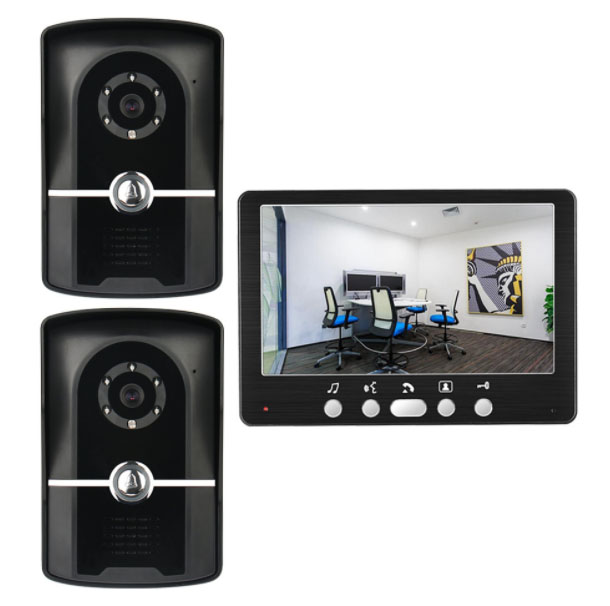 Mountainone New Arrival Home Security Intercom System 7" Video Door Phone 700TVL Water Proof IR Camera
Mountainone New Arrival Home Security Intercom System 7" Video Door Phone 700TVL Water Proof IR Camera