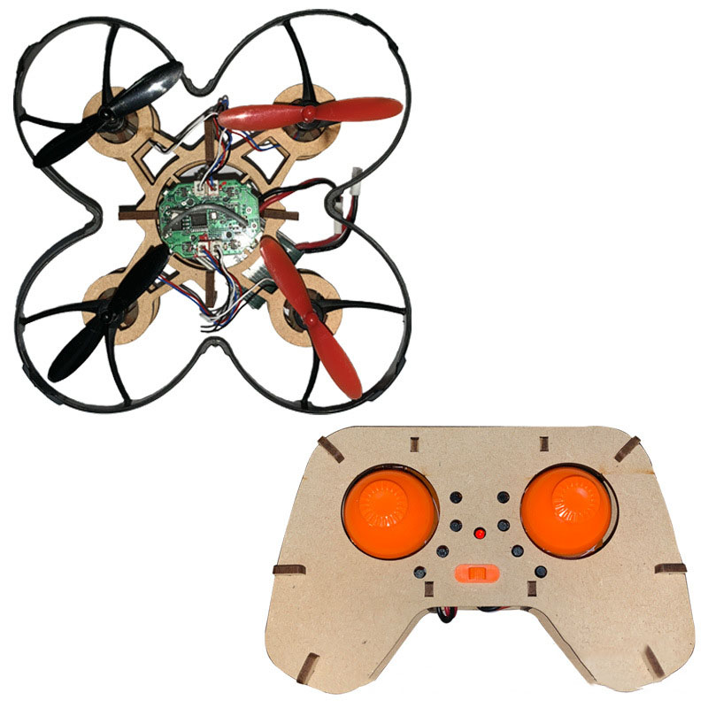 RC Helicopter DIY Drone Wooden Woody 2.4G 4CH Mini Drones 3D DIY Bricks Quadcopter Assembling Educational Toys 0
RC Helicopter DIY Drone Wooden Woody 2.4G 4CH Mini Drones 3D DIY Bricks Quadcopter Assembling Educational Toys 0