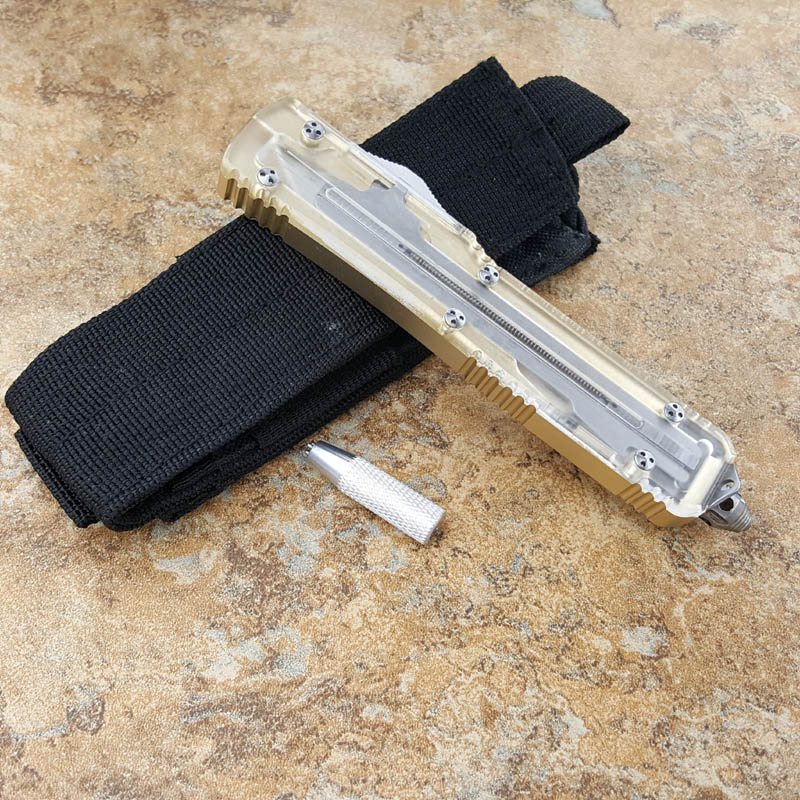 UT121 multi-function titanize tactical folding knife outdoor pocket knife High quality assisted smooth structure camping tools
UT121 multi-function titanize tactical folding knife outdoor pocket knife High quality assisted smooth structure camping tools