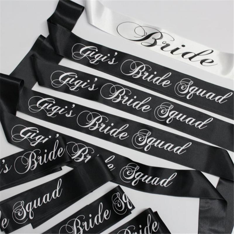 Personalized Party Shoulder Girdle Letter Printing Fashion Satin Sash Custom Birthday Girl Sash Bridal Shower Gifts Wedding, White
Personalized Party Shoulder Girdle Letter Printing Fashion Satin Sash Custom Birthday Girl Sash Bridal Shower Gifts Wedding, White