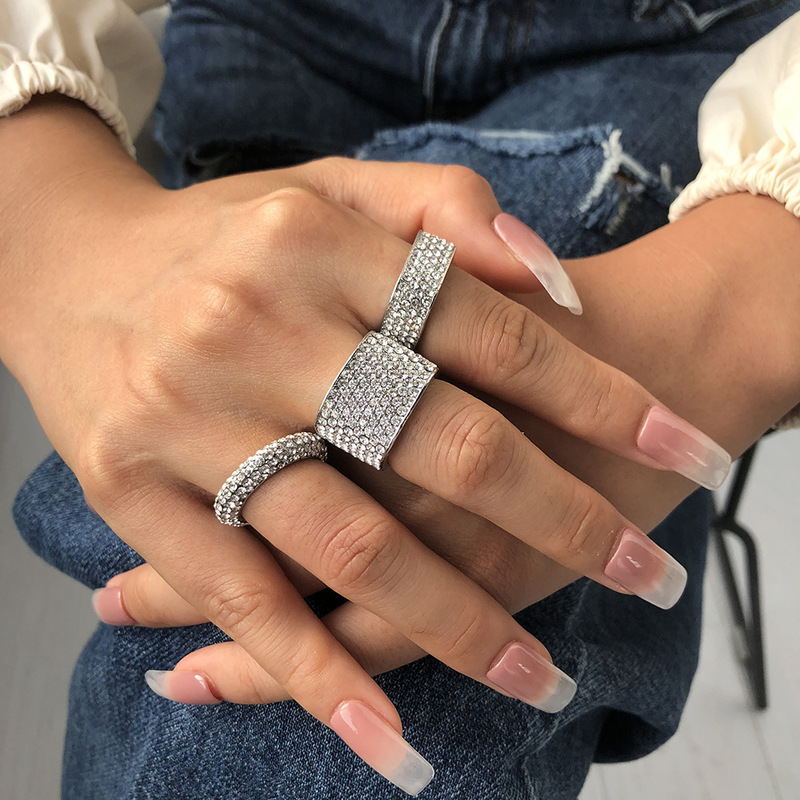 AE-CANFLY 2020 New Fashion Square Inlaid Ring Men's and Women's Lovers Wedding Engagement Gift Jewelry
AE-CANFLY 2020 New Fashion Square Inlaid Ring Men's and Women's Lovers Wedding Engagement Gift Jewelry