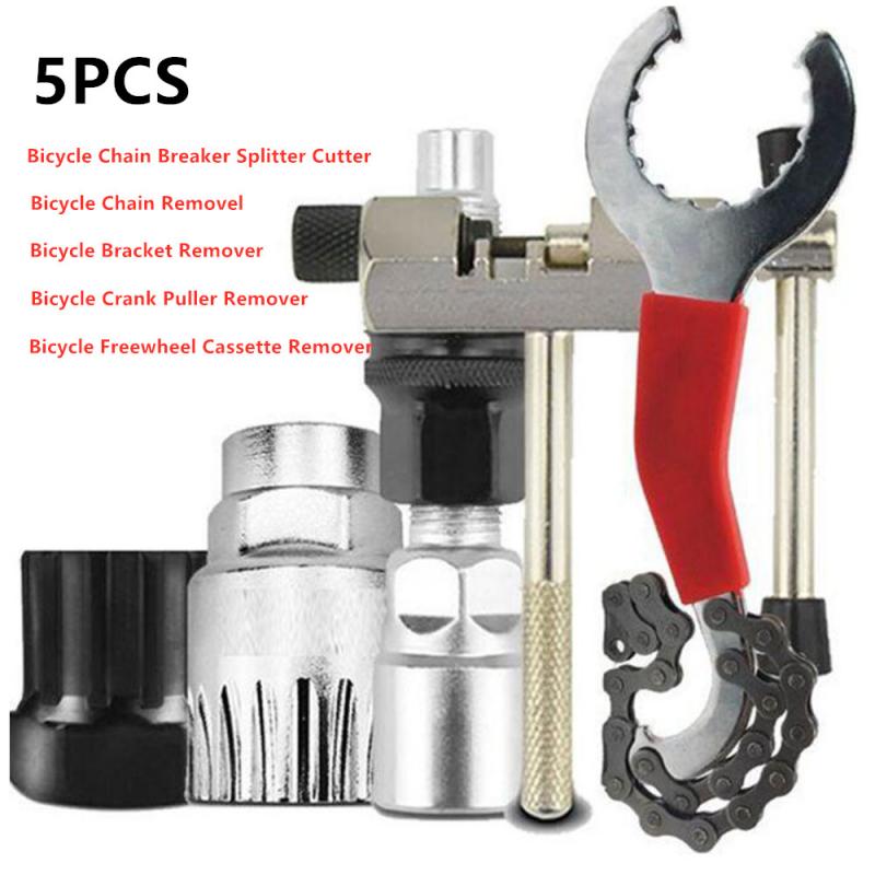 Hand Repair Tool Set Kit Multifunction Bicycle Chain Cutter Bracket Remover Chain Removel Freewheel Remover Crank Puller
Hand Repair Tool Set Kit Multifunction Bicycle Chain Cutter Bracket Remover Chain Removel Freewheel Remover Crank Puller