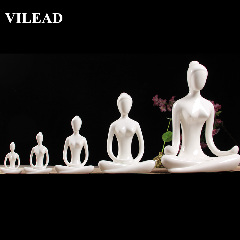 VILEAD 9 Style Ceramic Yoga Figurines Creative Elegant Character Ornaments Window Display Cabinet Home Decoration Accessories
VILEAD 9 Style Ceramic Yoga Figurines Creative Elegant Character Ornaments Window Display Cabinet Home Decoration Accessories