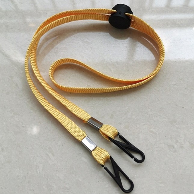 Face mask adjustable lanyard mask rope Extension Handy Convenient windproof Rope Rest Ear Holder Hang On Neck String Hat Lanyard 100 pcs