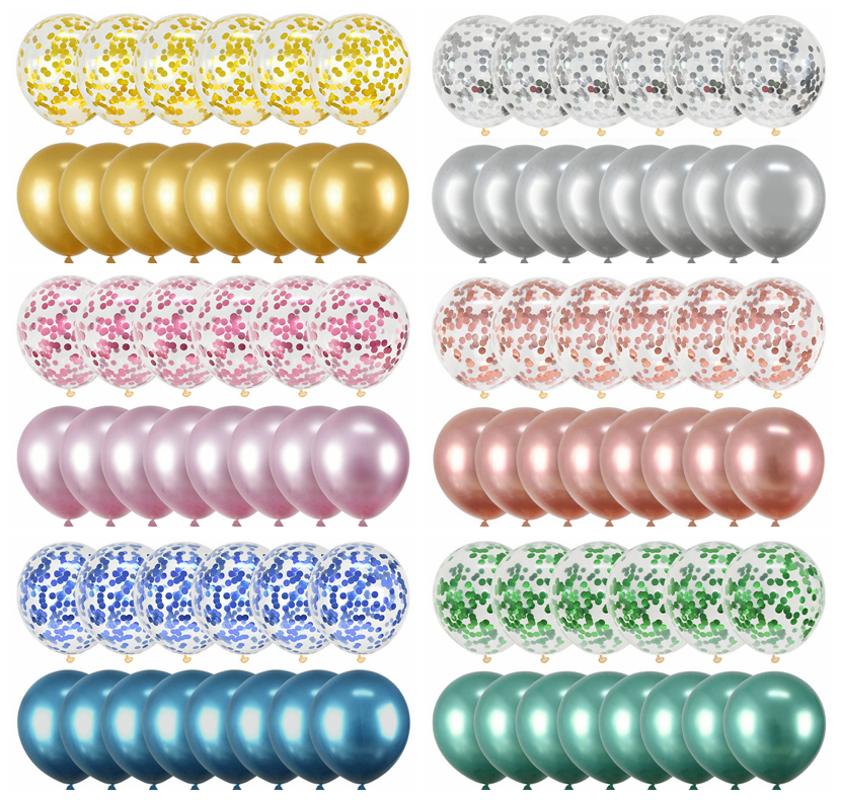 20pcs Mixed Metal Latex Balloon Confetti Set Chrome Ballon Wedding Birthday Party Decor Baby Shower Anniversary Globals Supplies
20pcs Mixed Metal Latex Balloon Confetti Set Chrome Ballon Wedding Birthday Party Decor Baby Shower Anniversary Globals Supplies