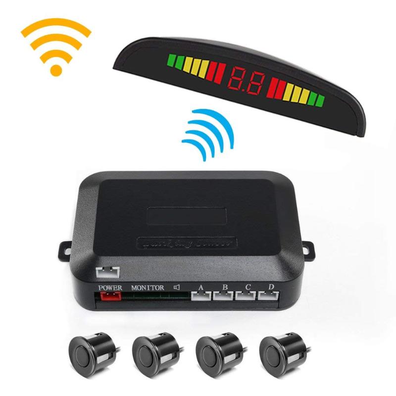 wireless Car Auto Parktronic Parking Sensor System With 4 Sensors Reversing Car Parking Radar Monitor Detector LED Display
wireless Car Auto Parktronic Parking Sensor System With 4 Sensors Reversing Car Parking Radar Monitor Detector LED Display